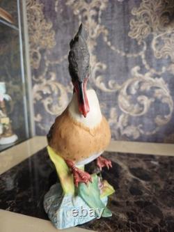 Capodimonte Nove Viertasca Porcelain Figurine Red Beak Duck Limited Edition Rare