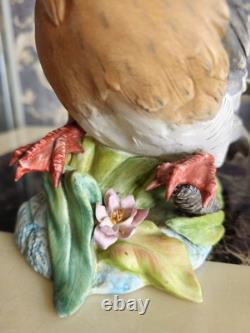 Capodimonte Nove Viertasca Porcelain Figurine Red Beak Duck Limited Edition Rare