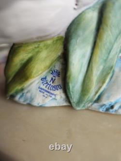 Capodimonte Nove Viertasca Porcelain Figurine Red Beak Duck Limited Edition Rare