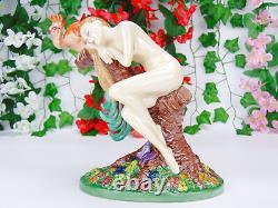 Carlton Ware Figurine Bird of Paradise Limited Edition Ceramic Nude Lady Figure