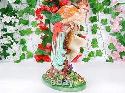 Carlton Ware Figurine Bird of Paradise Limited Edition Ceramic Nude Lady Figure