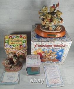 Cherished Teddies Big Bundle Boxed COA Rare Club 77 Items Limited Edition