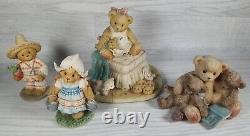 Cherished Teddies Big Bundle Boxed COA Rare Club 77 Items Limited Edition