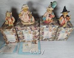 Cherished Teddies Big Bundle Boxed COA Rare Club 77 Items Limited Edition