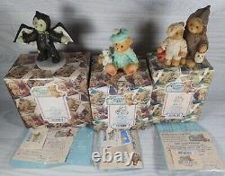 Cherished Teddies Big Bundle Boxed COA Rare Club 77 Items Limited Edition