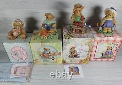 Cherished Teddies Big Bundle Boxed COA Rare Club 77 Items Limited Edition