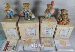 Cherished Teddies Big Bundle Boxed COA Rare Club 77 Items Limited Edition