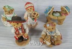 Cherished Teddies Big Bundle Boxed COA Rare Club 77 Items Limited Edition