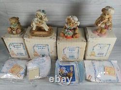 Cherished Teddies Big Bundle Boxed COA Rare Club 77 Items Limited Edition