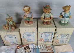 Cherished Teddies Big Bundle Boxed COA Rare Club 77 Items Limited Edition