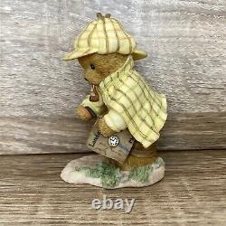 Cherished Teddies Figurines Holmes and Watson Limited Editions of 10,000 Pieces