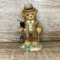 Cherished Teddies Figurines Holmes and Watson Limited Editions of 10,000 Pieces