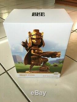 Clash of Clans Archer Queen Limited Edition Gold Statue SOLD OUT New in Box