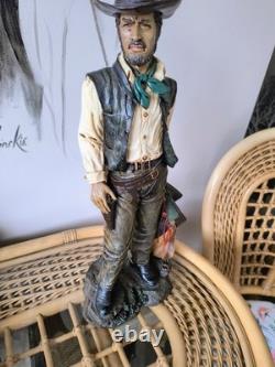 Clint Eastwood Limited Edition Figurine signed as seen in pictures