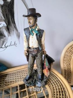 Clint Eastwood Limited Edition Figurine signed as seen in pictures