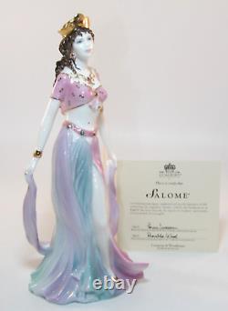 Coalport 10 Figurine Salome Dance Of Seven Veils Ltd Ed + Cert Excellent