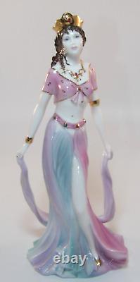 Coalport 10 Figurine Salome Dance Of Seven Veils Ltd Ed + Cert Excellent