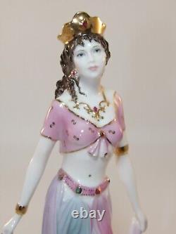 Coalport 10 Figurine Salome Dance Of Seven Veils Ltd Ed + Cert Excellent