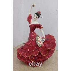Coalport A Passion For Dance Flamenco Red Figurine Limited Edition