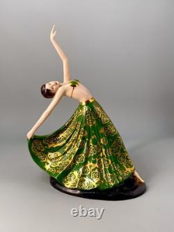 Coalport Art Deco The Dancer Limited Edition 30cm Figurine Boxed & Certificate
