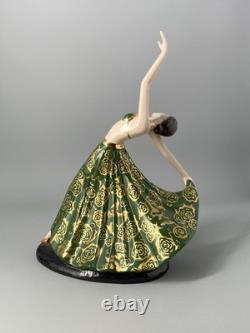 Coalport Art Deco The Dancer Limited Edition 30cm Figurine Boxed & Certificate