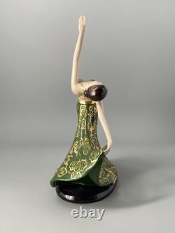 Coalport Art Deco The Dancer Limited Edition 30cm Figurine Boxed & Certificate