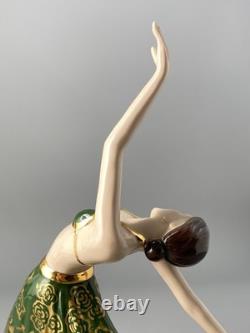 Coalport Art Deco The Dancer Limited Edition 30cm Figurine Boxed & Certificate