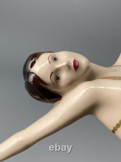 Coalport Art Deco The Dancer Limited Edition 30cm Figurine Boxed & Certificate