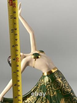 Coalport Art Deco The Dancer Limited Edition 30cm Figurine Boxed & Certificate