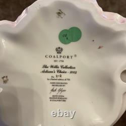 Coalport Artisan's Choice 2003 figurine. Limited Edition 212 of 750. VGC/MINT