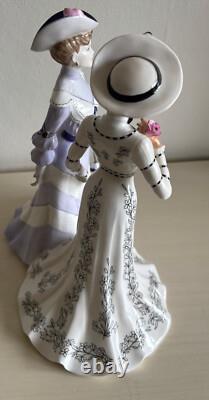 Coalport At The Flower Show. Double Figurine. Limited edition. Jack Glynn