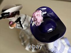 Coalport At The Flower Show. Double Figurine. Limited edition. Jack Glynn