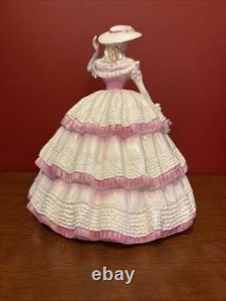 Coalport Bone China Figurine Limited Edition Four Flowers Collection'Carnation