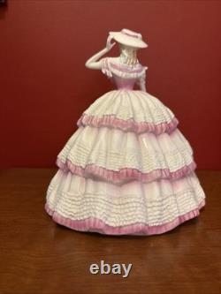 Coalport Bone China Figurine Limited Edition Four Flowers Collection'Carnation