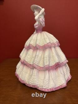 Coalport Bone China Figurine Limited Edition Four Flowers Collection'Carnation