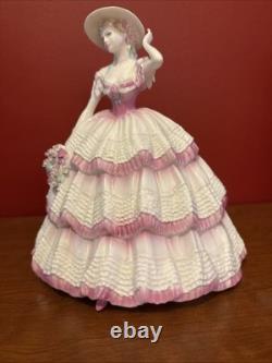 Coalport Bone China Figurine Limited Edition Four Flowers Collection'Carnation