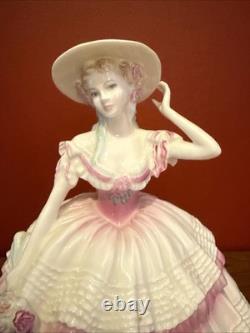 Coalport Bone China Figurine Limited Edition Four Flowers Collection'Carnation