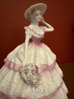 Coalport Bone China Figurine Limited Edition Four Flowers Collection'Carnation