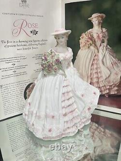 Coalport Bone China Figurine'ROSE' Limited Edition