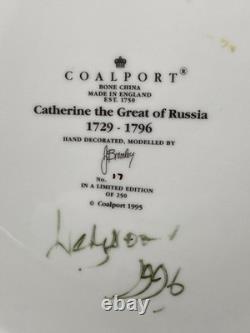 Coalport Catherine The Great Of Russia Prestige Limited Edition (250) Figurine