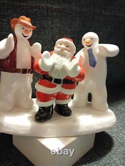 Coalport Characters Father Christmas Line Dancing Limited Edition Figurine