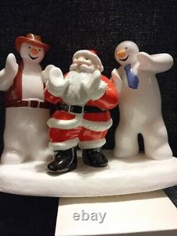 Coalport Characters Father Christmas Line Dancing Limited Edition Figurine