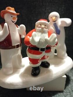 Coalport Characters Father Christmas Line Dancing Limited Edition Figurine