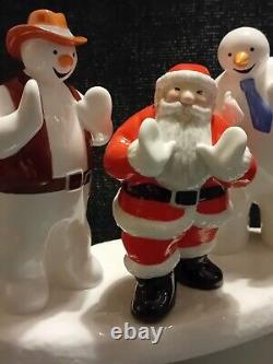 Coalport Characters Father Christmas Line Dancing Limited Edition Figurine