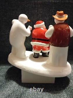 Coalport Characters Father Christmas Line Dancing Limited Edition Figurine