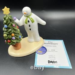 Coalport Characters The Snowman Christmas Cheer Ltd Edition Figure 2005 with COA