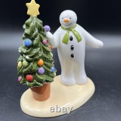 Coalport Characters The Snowman Christmas Cheer Ltd Edition Figure 2005 with COA