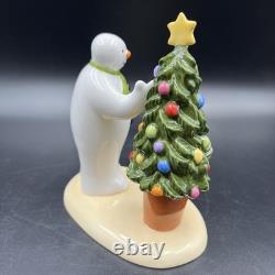 Coalport Characters The Snowman Christmas Cheer Ltd Edition Figure 2005 with COA
