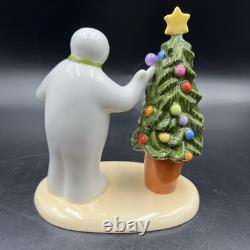 Coalport Characters The Snowman Christmas Cheer Ltd Edition Figure 2005 with COA