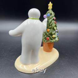 Coalport Characters The Snowman Christmas Cheer Ltd Edition Figure 2005 with COA